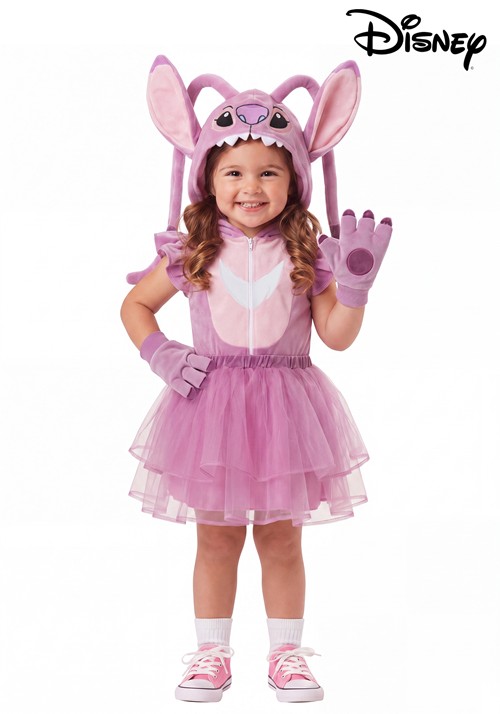 Girls Disney Lilo Stitch Toddler Angel Costume Dress 1