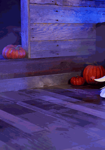 Animatronic Nightmare Before Christmas Zero Decoration