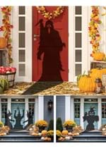 Silhouette Ghost Face with Spotlight Decoration Alt 1