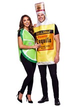 Adult Lime and Top Shelf Tequila Costume Set Alt 1