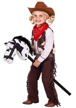 Kid's Cowboy Appaloosa Hobby Horse Toy Alt 2