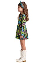 Girl's Trendy Waves Hippie Costume Alt 2