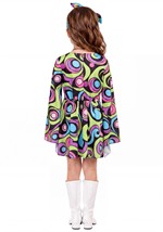 Girl's Trendy Waves Hippie Costume Alt 2