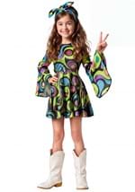 Girl's Trendy Waves Hippie Costume