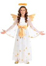 Girls Starry Angel Dress Costume