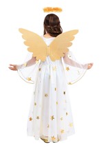 Girls Starry Angel Dress Costume Alt 1