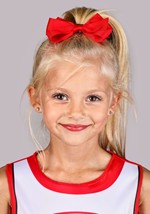 Girls Red White Cheerleader Uniform Costume Alt 4