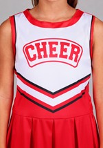 Girls Red White Cheerleader Uniform Costume Alt 5