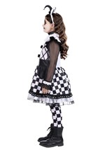 Girls Wicked Black Jester Costume Alt 2