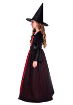 Girls Batty Red Witch Dress Costume Alt 5