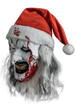 Adult Terrifier 3 Deluxe Santa Art Mask Alt 1