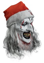 Adult Terrifier 3 Deluxe Santa Art Mask Alt 2