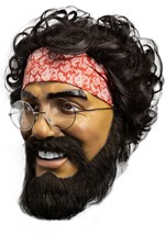 Adult Cheech Chong Deluxe Chong Injection Mask Alt 1