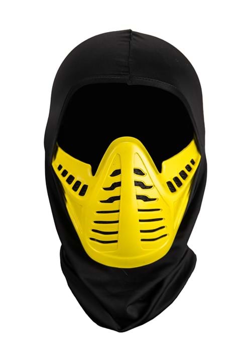 Adult Scorpion Mortal Kombat Injection Mask
