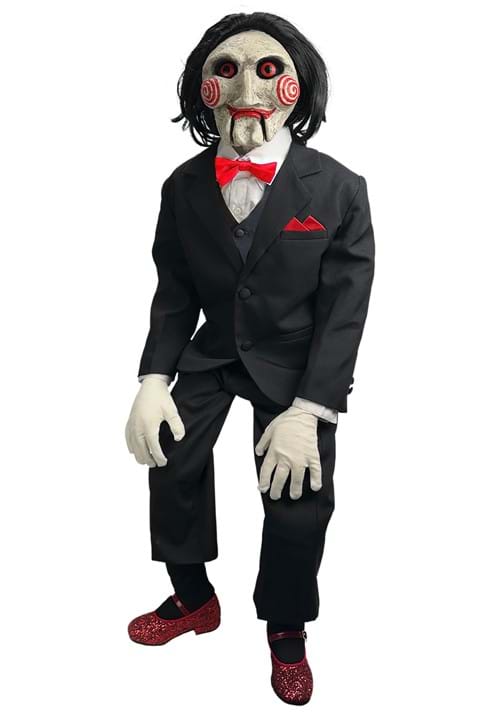 Deluxe Saw Billy Puppet with Sound and Motion
