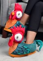 Adult Moana Hei Hei Plush 3D Slippers