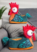 Adult Moana Hei Hei Plush 3D Slippers Alt 7