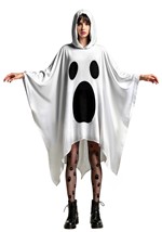 Adult Hooded Ghost Poncho Costume