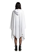 Adult Hooded Ghost Poncho Costume Alt 1