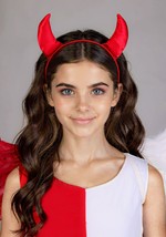 Girls Split Serenity Devil Angel Dress Costume Alt 4