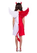 Girls Split Serenity Devil Angel Dress Costume Alt 1