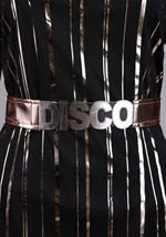 Womens Golden Disco Queen Dress Costume Alt 6