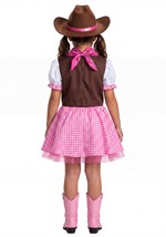 Kids Pretty Pink Cowgirl Costume Alt 1