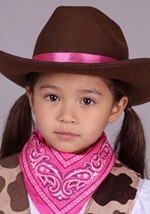 Kids Pretty Pink Cowgirl Costume Alt 4