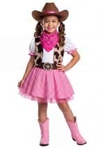 Kids Pretty Pink Cowgirl Costume