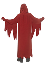 Kids Deluxe Crimson Ghost Face Costume Alt 1