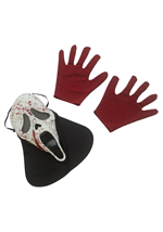 Kids Deluxe Crimson Ghost Face Costume Alt 4