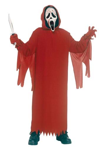 Deluxe Kids Crimson Ghost Face Costume
