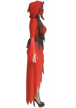 Womens Ghost Face Bling Devil Costume Alt 4
