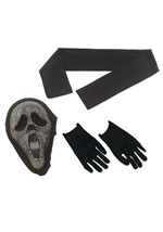Kids Gun Powder Bling Ghost Face Costume Alt 1