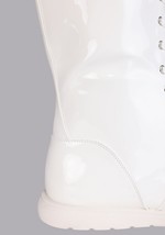 White Wrestling Costume Boots for Adults Alt 7