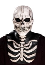Adult White Skull and Bones Costume Overhead Mask