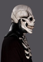 Adult White Skull Bones Costume Overhead Mask Alt 1