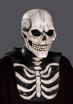 Adult White Skull Bones Costume Overhead Mask Alt 3