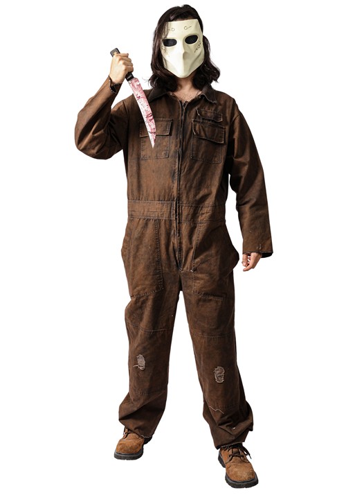 The Shape Brown Overall Adult Costume