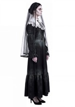Womens Victorian Ghost Bride Dress Costume Alt 4