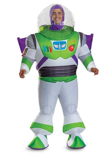 Adult Buzz Lightyear Inflatable Costume with Helmet