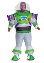 Adult Buzz Lightyear Inflatable Costume with Helmet