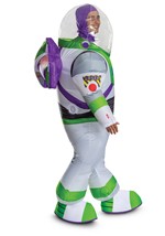 Adult Buzz Lightyear Inflatable Costume with Helmet Alt 1
