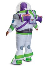 Adult Buzz Lightyear Inflatable Costume with Helmet Alt 3