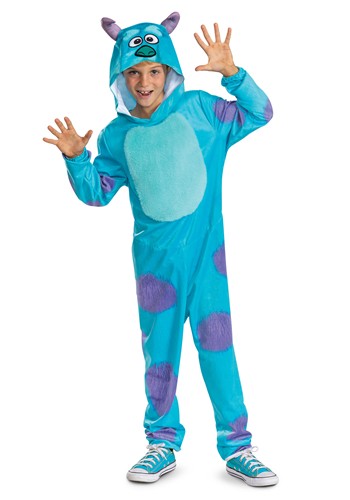 Kids Monsters Inc Sulley Classic Jumpsuit Costume
