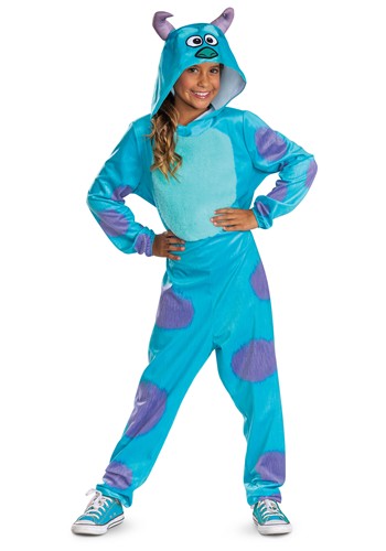 Kids Monsters Inc Sulley Classic Jumpsuit Costume Alt 1