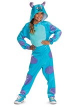 Kids Monsters Inc Sulley Classic Jumpsuit Costume Alt 1