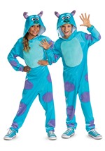 Kids Monsters Inc Sulley Classic Jumpsuit Costume Alt 2