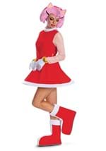 Womens Deluxe Sonic the Hedgehog Amy Rose Costume Alt 2