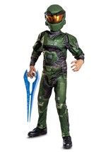 Boys Halo Combat Evolved Master Chief Costume Alt 1
